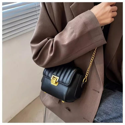 Square PU Leather Crossbody Bag For Women, Stylish And Practical Design