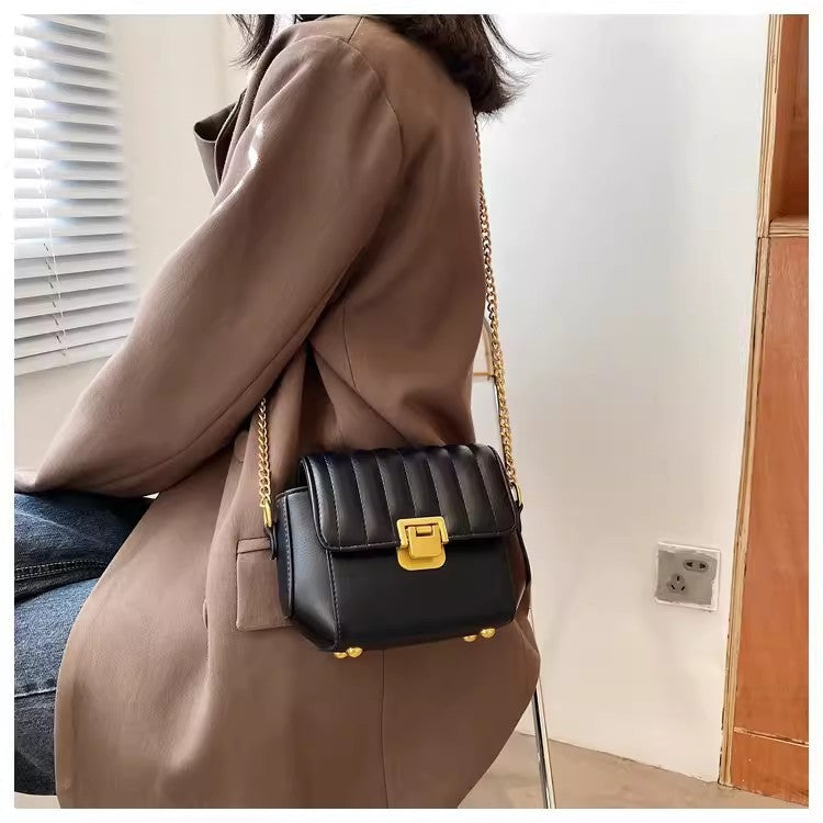 Square PU Leather Crossbody Bag For Women, Stylish And Practical Design