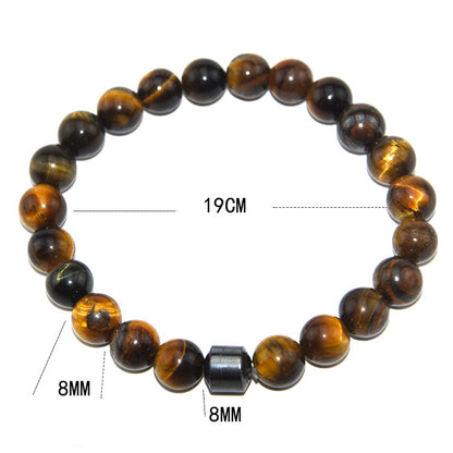 Map Pattern Natural Stone Bracelet For Women Featuring Elegant Design And Durable Craftsmanship