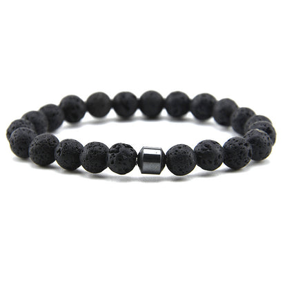 Map Pattern Natural Stone Bracelet For Women Featuring Elegant Design And Durable Craftsmanship