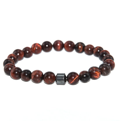 Map Pattern Natural Stone Bracelet For Women Featuring Elegant Design And Durable Craftsmanship