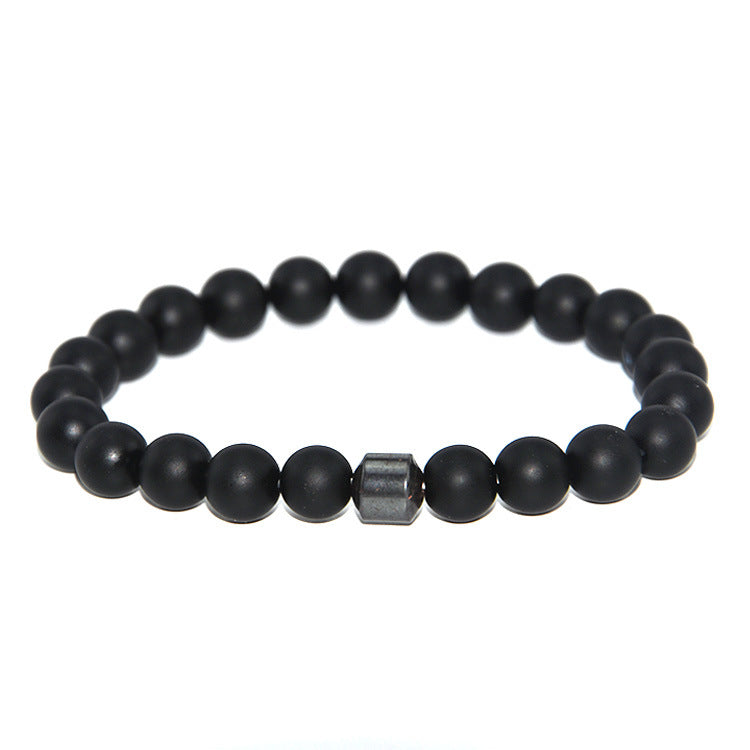 Map Pattern Natural Stone Bracelet For Women Featuring Elegant Design And Durable Craftsmanship