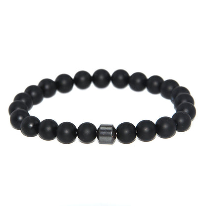 Map Pattern Natural Stone Bracelet For Women Featuring Elegant Design And Durable Craftsmanship
