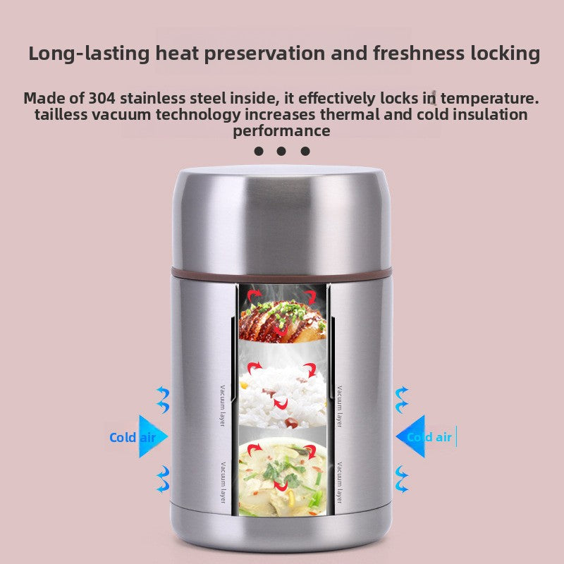 Thermos Cup Made Of Durable 304 Stainless Steel For Kitchen And Drinking Use