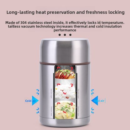 Thermos Cup Made Of Durable 304 Stainless Steel For Kitchen And Drinking Use