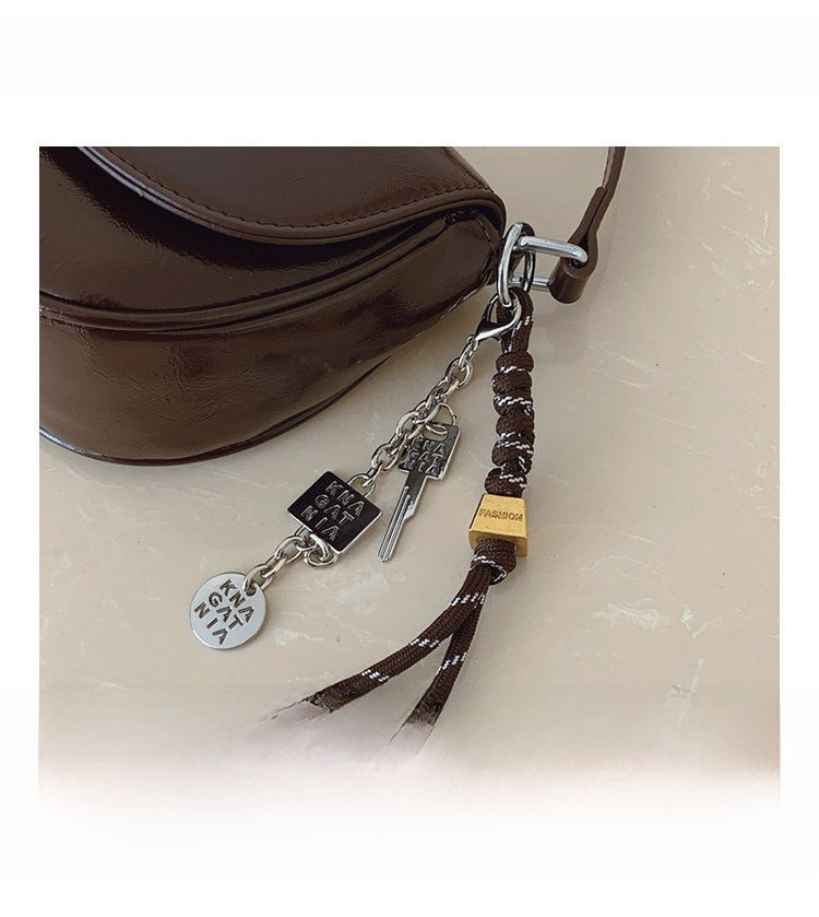Shell-Shaped Shoulder Bag For Women In PU Leather, Stylish And Elegant Design