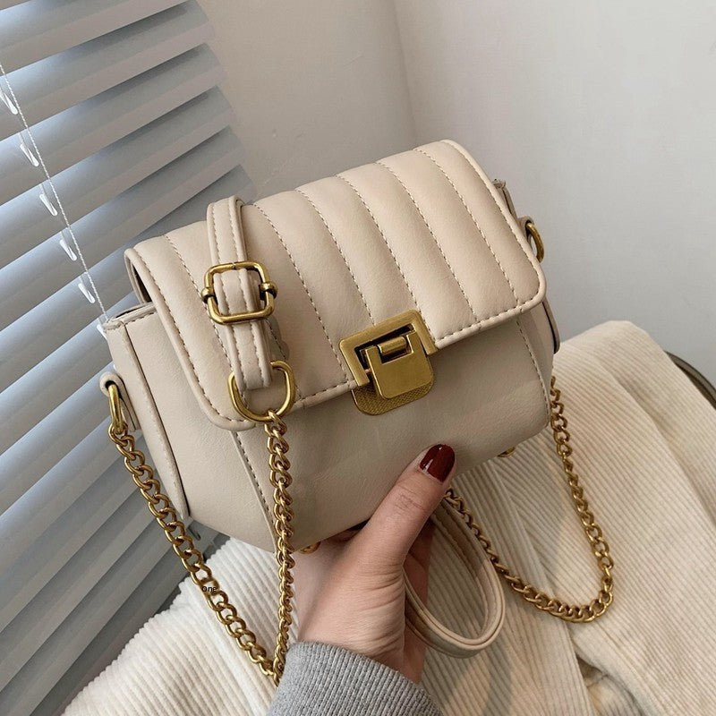 Square PU Leather Crossbody Bag For Women, Stylish And Practical Design