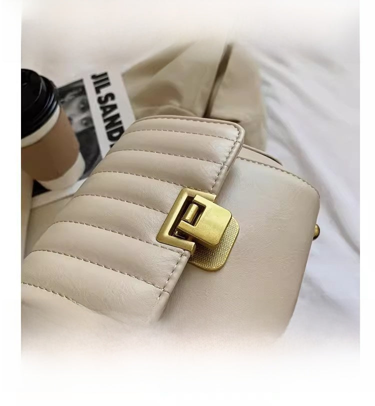 Square PU Leather Crossbody Bag For Women, Stylish And Practical Design