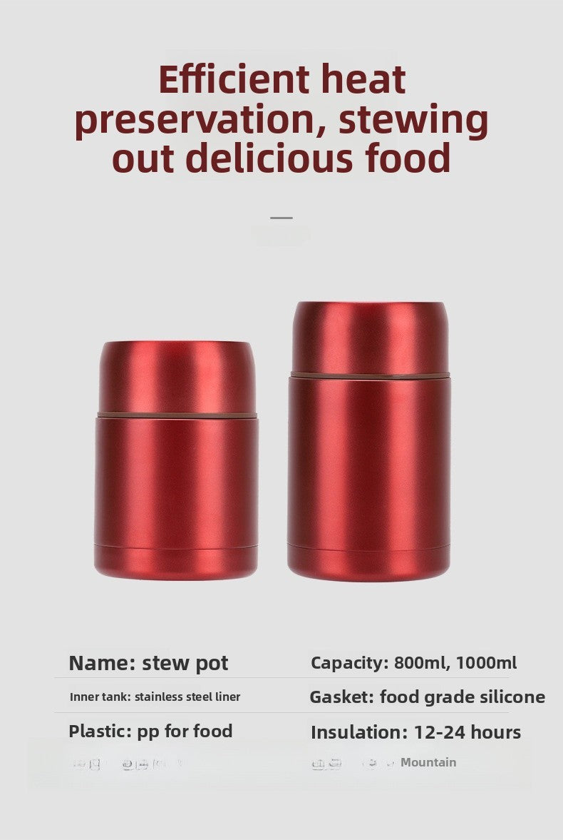 Thermos Cup Made Of Durable 304 Stainless Steel For Kitchen And Drinking Use