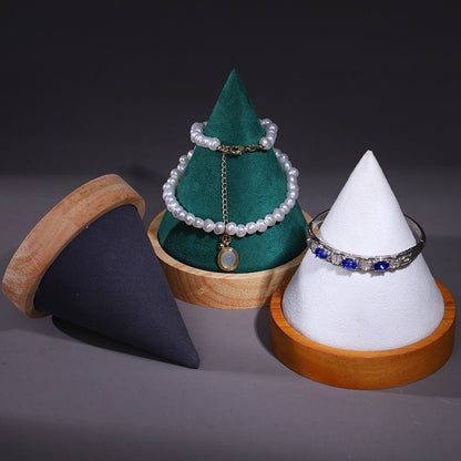 Wood Jewelry Rack, 1 Piece, Perfect For Organizing And Displaying Accessories