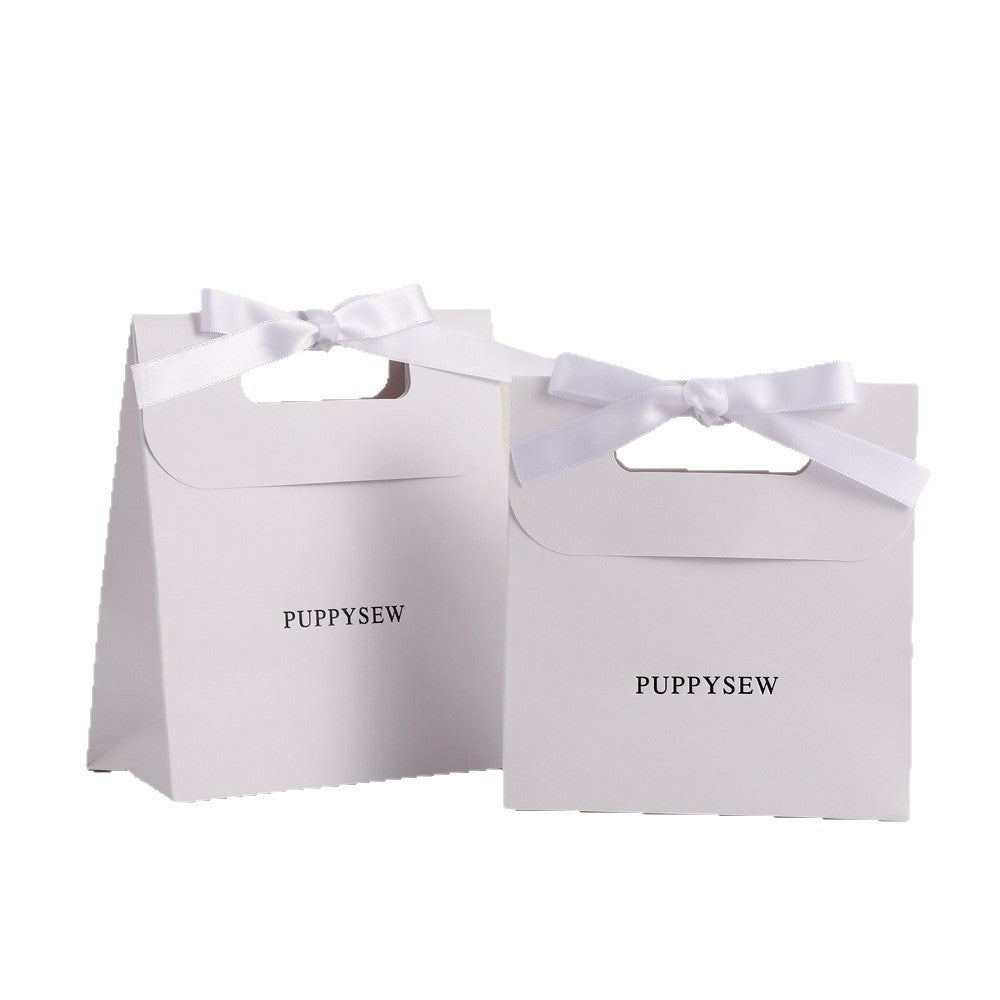 Fashionable White Jewelry Packaging Bag For Jewelry Storage And Wedding Favors, 14.5x15.5x7.5cm Without Logo From Hebei