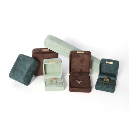 Flannel Jewelry Box, 1 Piece, Soft And Elegant Storage Solution For Jewelry