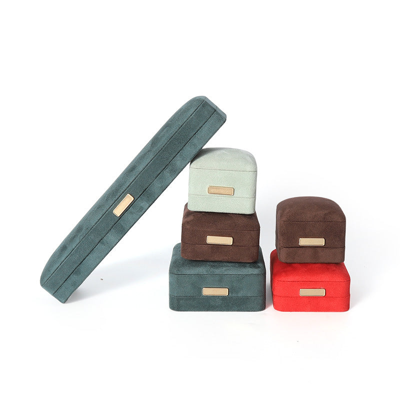 Flannel Jewelry Box, 1 Piece, Soft And Elegant Storage Solution For Jewelry