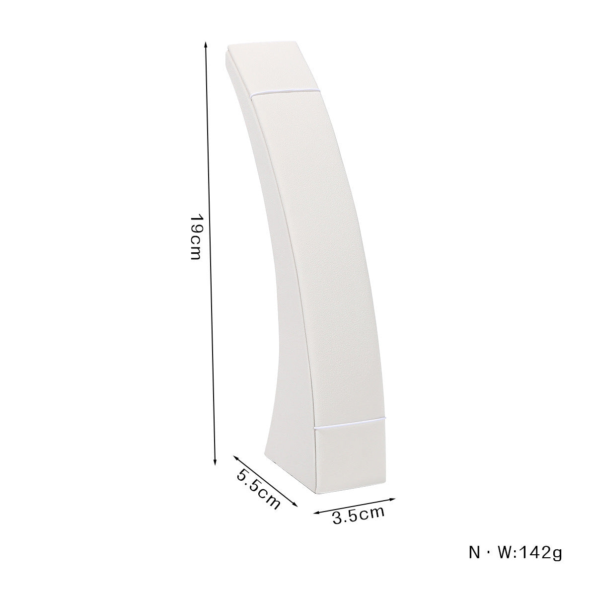 1 Piece White Metal Jewelry Rack For Displaying Accessories