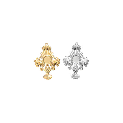 Original Design Pendant In 304 Stainless Steel With Golden Finish Jewelry Accessories