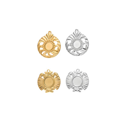 Original Design Pendant In 304 Stainless Steel With Golden Finish Jewelry Accessories
