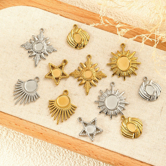 Golden Jewelry Accessory Made Of Durable 304 Stainless Steel, Stylish And Long-Lasting