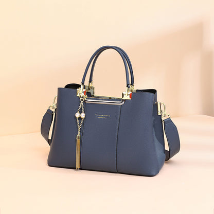 Square Genuine Leather Shoulder Bag For Women, Stylish And Durable Handbag