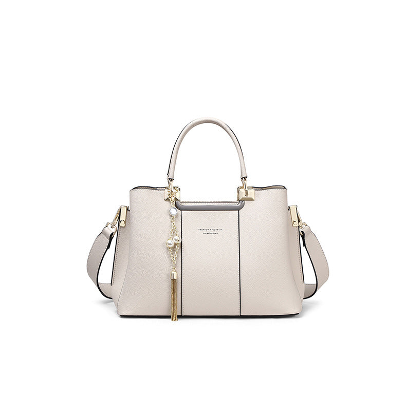 Square Genuine Leather Shoulder Bag For Women, Stylish And Durable Handbag