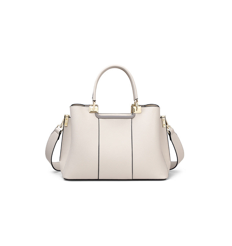 Square Genuine Leather Shoulder Bag For Women, Stylish And Durable Handbag