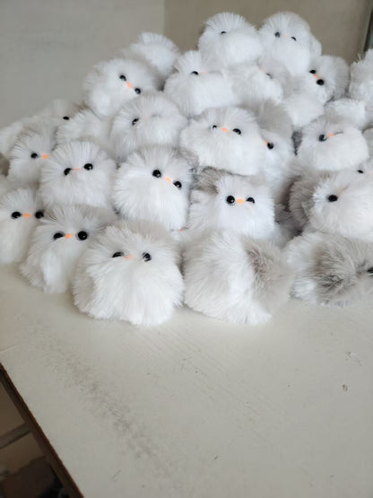 White Animal Plush Doll Made With Soft PP Cotton, Perfect For Kids And Collectors