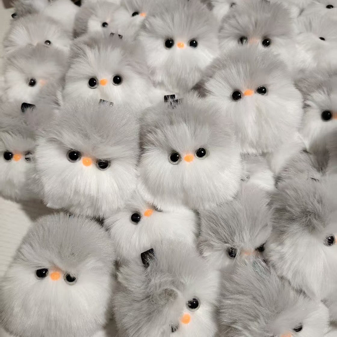 White Animal Plush Doll Made With Soft PP Cotton, Perfect For Kids And Collectors