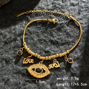 Gold -Cat Eye Bracelet