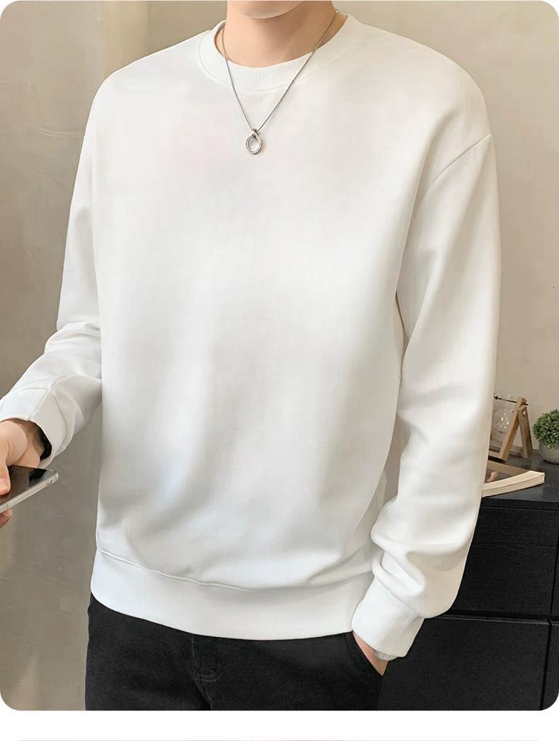 Men's Casual Grey Long Sleeve Hoodie In Polyester Fabric
