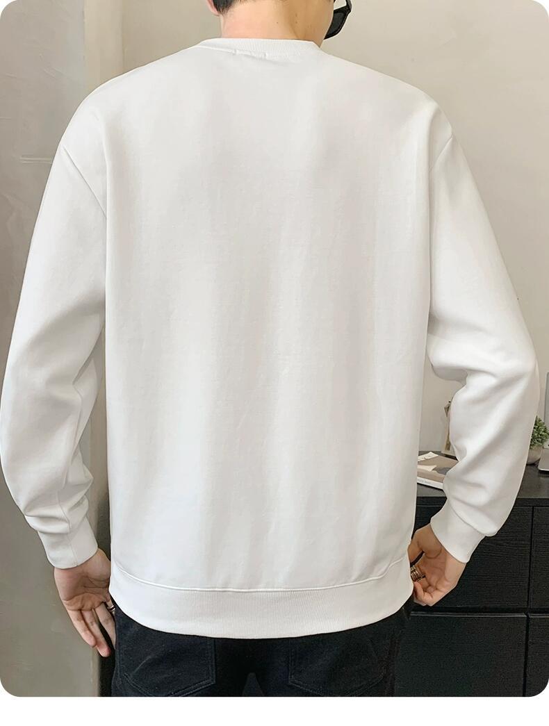 Men's Casual Grey Long Sleeve Hoodie In Polyester Fabric