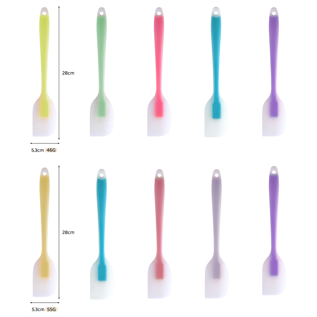 Silica Gel Baking Scraper For Kitchen And Cooking Use, Durable And Flexible Silicone Tool