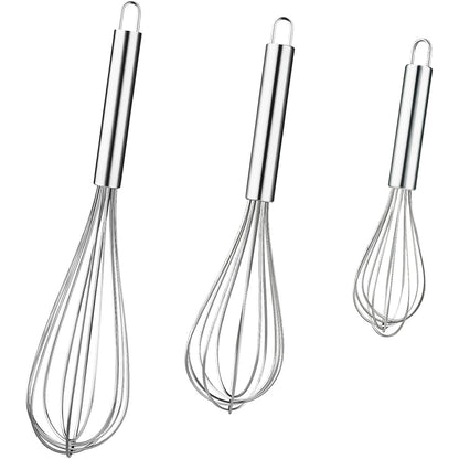 304 Stainless Steel Bakeware Manual Egg Beater For Kitchen And Cooking