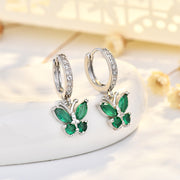 Emerald May (Butterfly Earrings)