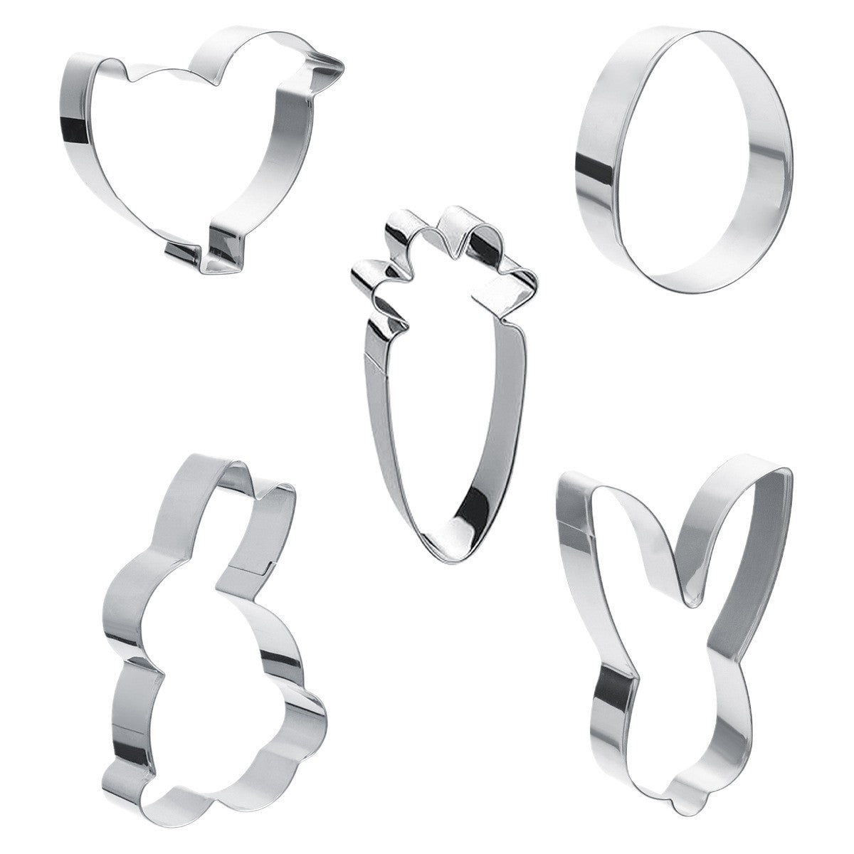 Easter Cookie Cutter Made Of Durable 304 Stainless Steel For Festive Baking