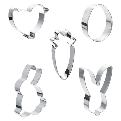 Easter Cookie Cutter Made Of Durable 304 Stainless Steel For Festive Baking