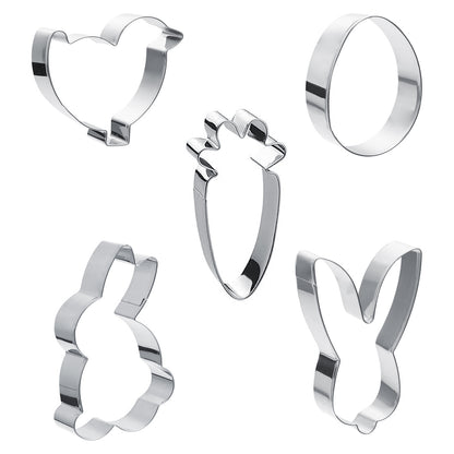 Easter Cookie Cutter Made Of Durable 304 Stainless Steel For Festive Baking