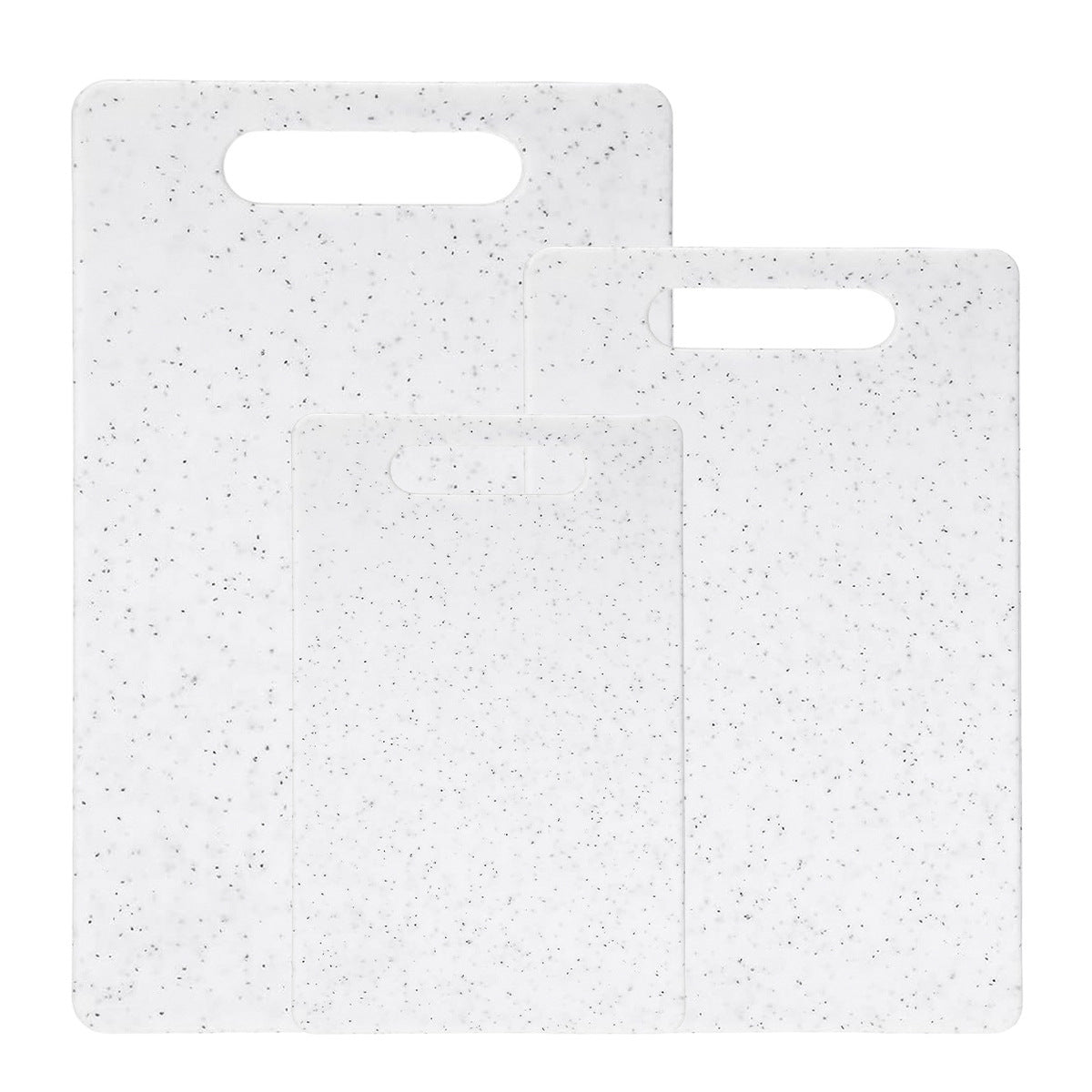 Marble Pattern Plastic Chopping Board For Kitchen Use, Durable And Lightweight Cutting Board