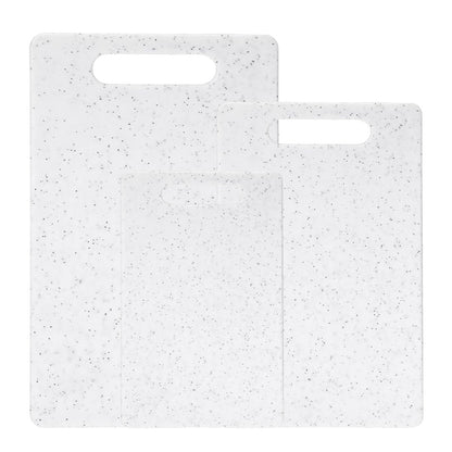 Marble Pattern Plastic Chopping Board For Kitchen Use, Durable And Lightweight Cutting Board