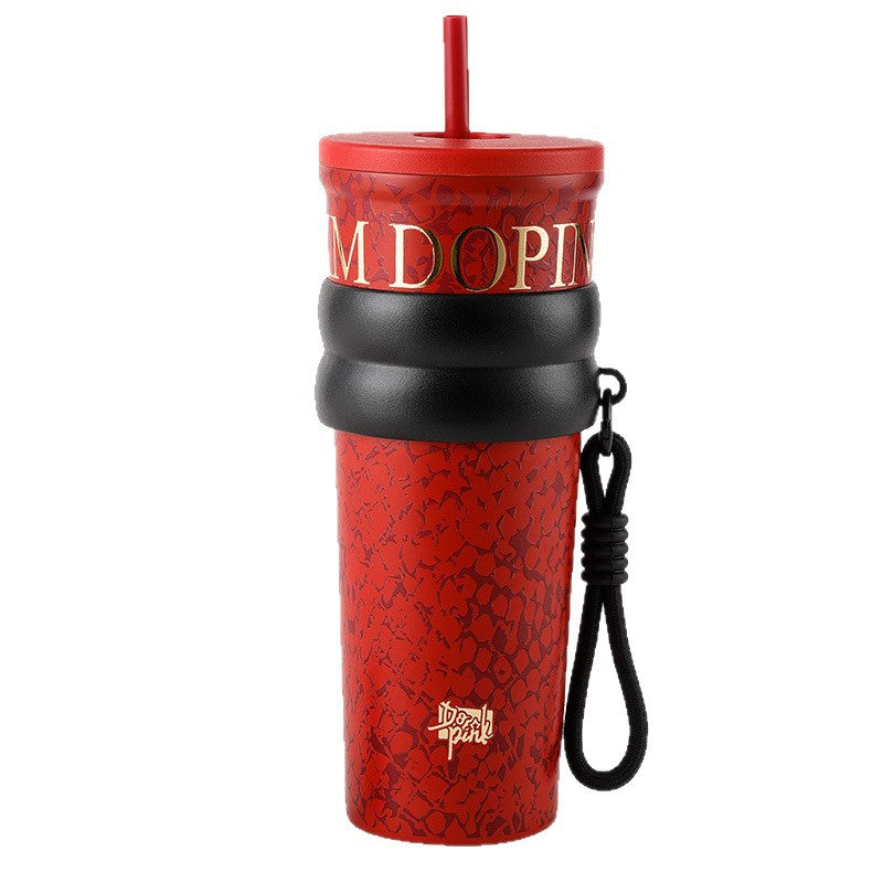 Snakeskin Thermos Cup Featuring Durable 316 Stainless Steel Material