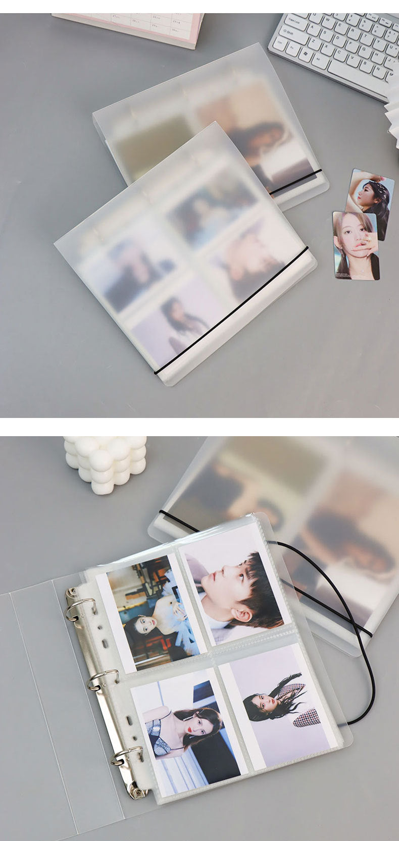 30pcs PVC Photo Album Set Featuring Durable Material For Long-Lasting Memory Storage