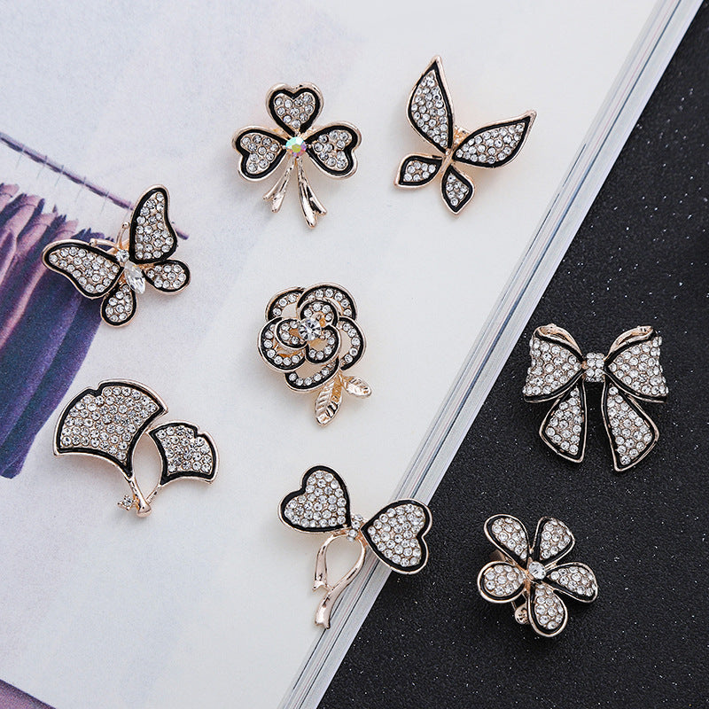 Butterfly Pin Brooch, Elegant Accessory Featuring Delicate Butterfly Design