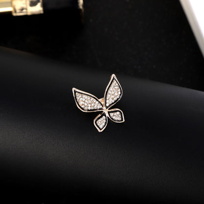 Butterfly Pin Brooch, Elegant Accessory Featuring Delicate Butterfly Design