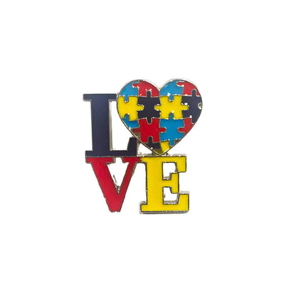 Pin Brooch Featuring A Jigsaw Pattern, Stylish And Unique Accessory For Any Outfit