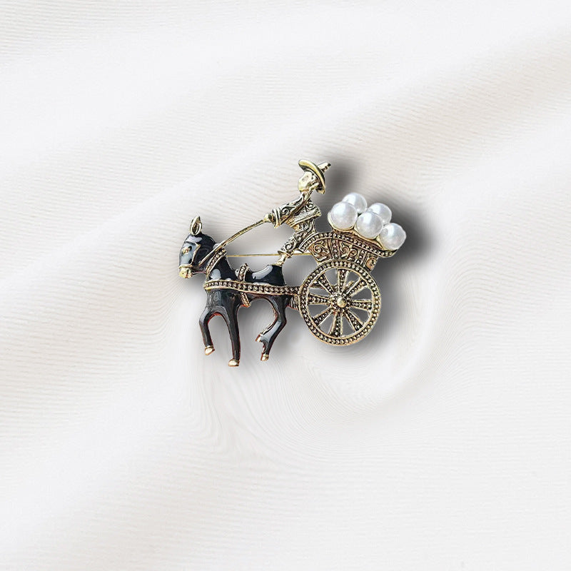Pin Brooches Made Of Durable Alloy, Stylish And Elegant Jewelry Accessories