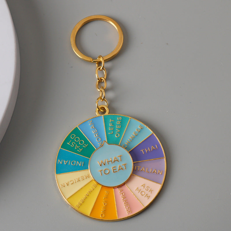 Daisy Pattern Keychain Featuring Elegant Floral Design For Stylish Accessory