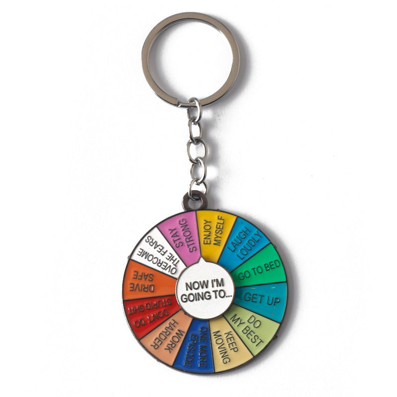 Daisy Pattern Keychain Featuring Elegant Floral Design For Stylish Accessory