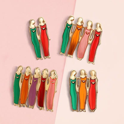 Cartoon Character Pin Brooches Featuring Unique Designs In Stylish Jewelry Accessories