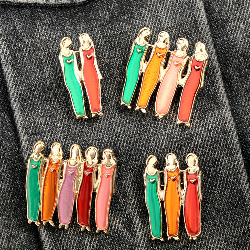 Cartoon Character Pin Brooches Featuring Unique Designs In Stylish Jewelry Accessories