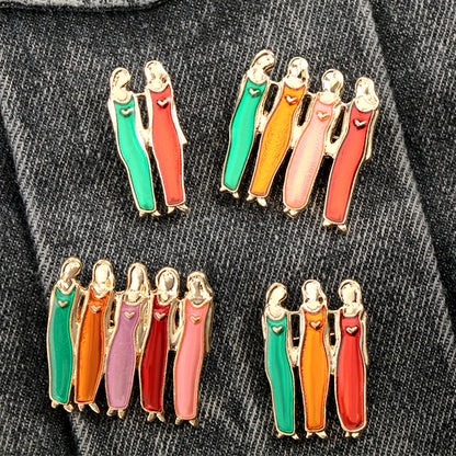 Cartoon Character Pin Brooches Featuring Unique Designs In Stylish Jewelry Accessories