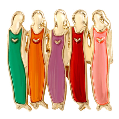 Cartoon Character Pin Brooches Featuring Unique Designs In Stylish Jewelry Accessories