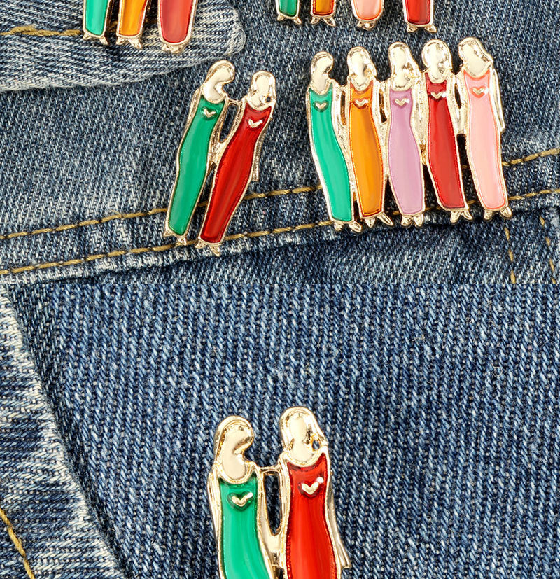 Cartoon Character Pin Brooches Featuring Unique Designs In Stylish Jewelry Accessories